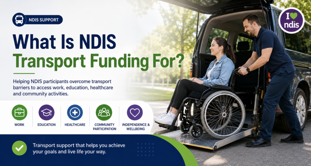NDIS Transport Funding Explained 2026